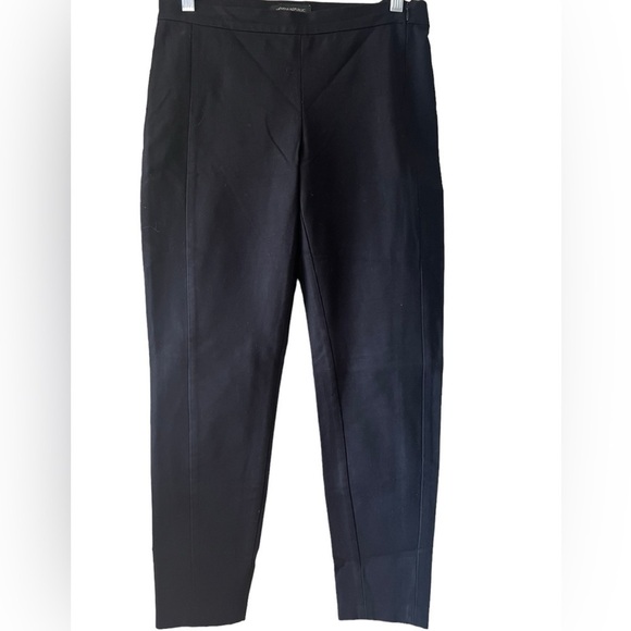 Banana Republic Pants - Banana Republic Black Sloan Fit Slim Ankle Pants Size 6 Career Casual